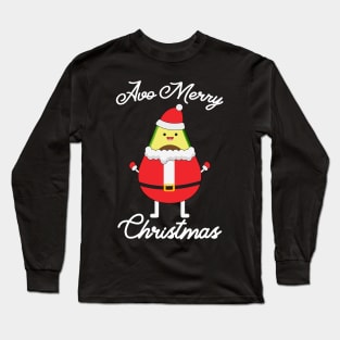 Avo Merry Christmas Long Sleeve T-Shirt